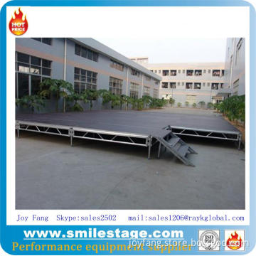 Aluminum stage frame stage platform for church